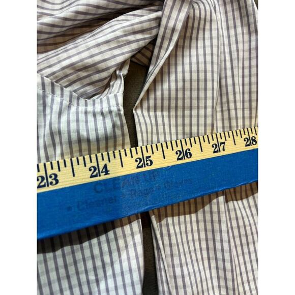 Simply Southern Shirt MENS 2XL XXL Long Sleeve Button Down gray/White‎ - Picture 5 of 6